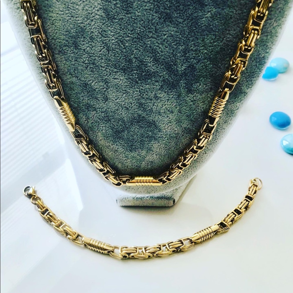 Super Elegant necklace set for him